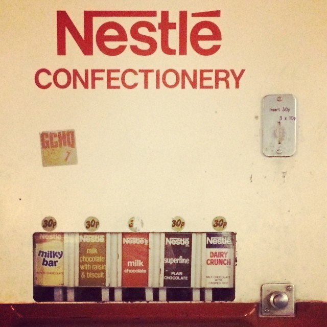 Nestl vending machine