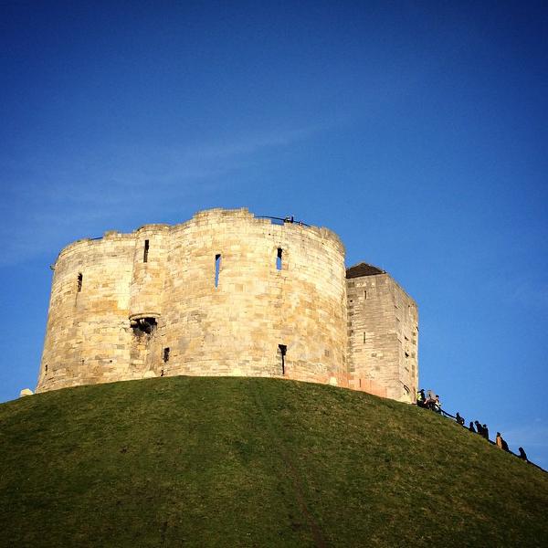 york yorkshire castle tower cliffordstower