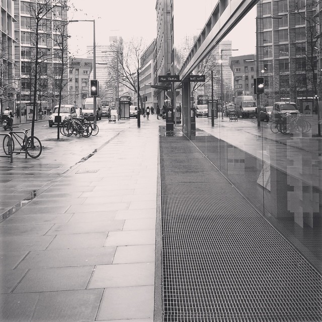 Split views of Southwark Street