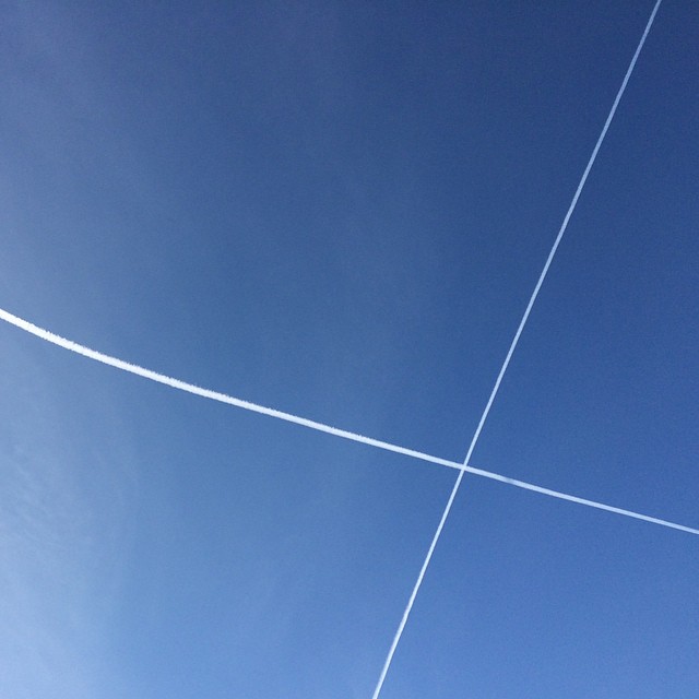 Crossing the sky