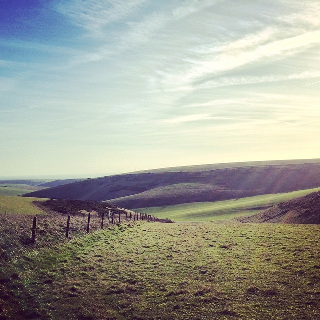 Walking to Lewes