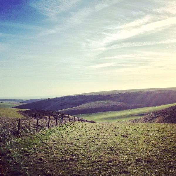 Walking to Lewes