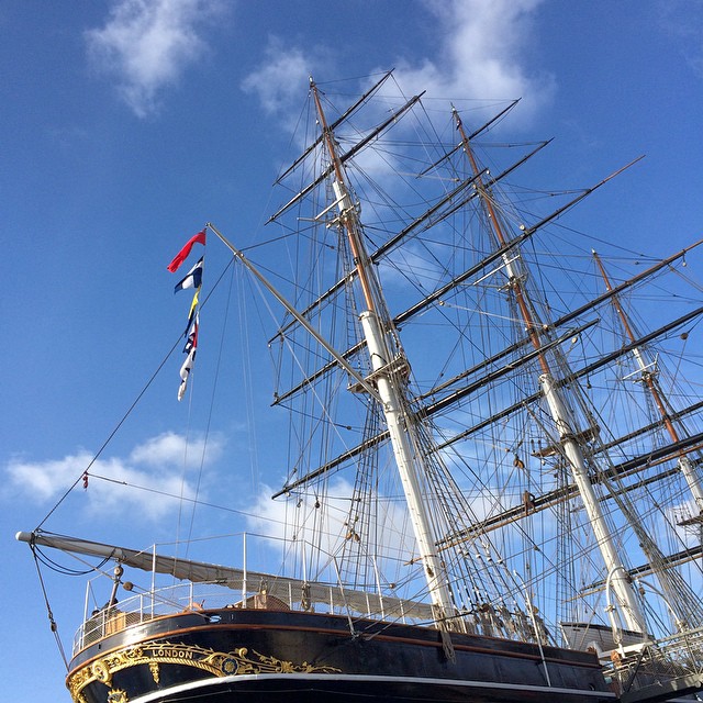 greenwich london cuttysark ship