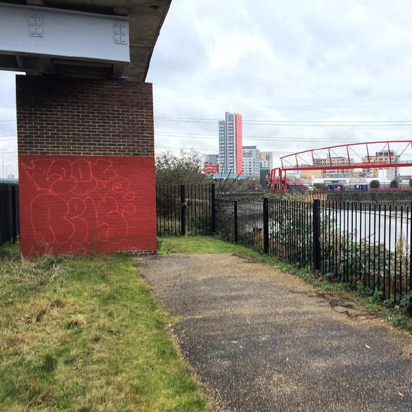 The end of the walkway through Bow Creek Ecology Park ldncityisland am I right in thinking there are plans to join this path up with your shiny new bridge at some point