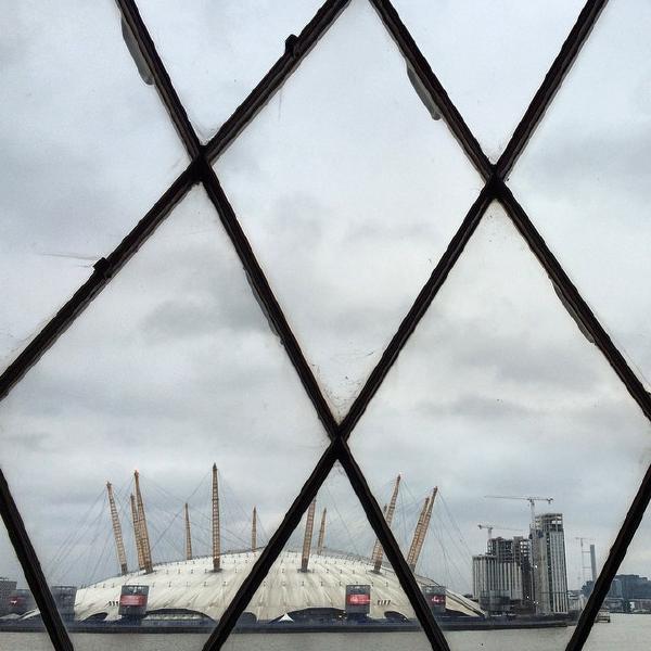 The view from the Lighthouse at Trinity Buoy Wharf home to the 1000 year long sounds of Longplayer