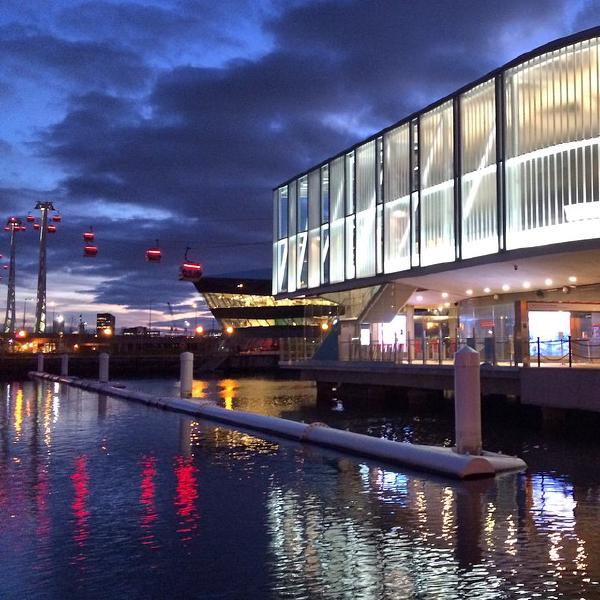 Flying high from Royal Victoria Dock