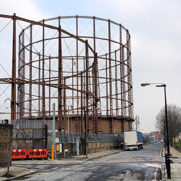 Gasometer without the gas