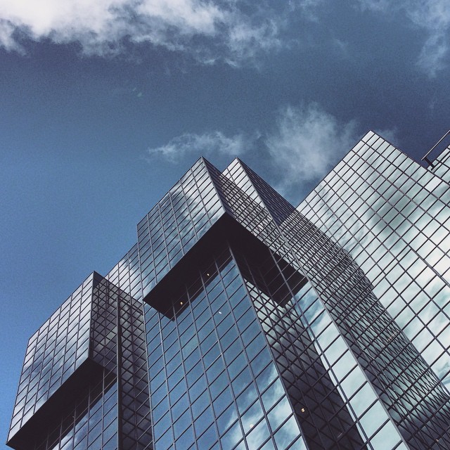 london bluesky glass building architecture mirrors