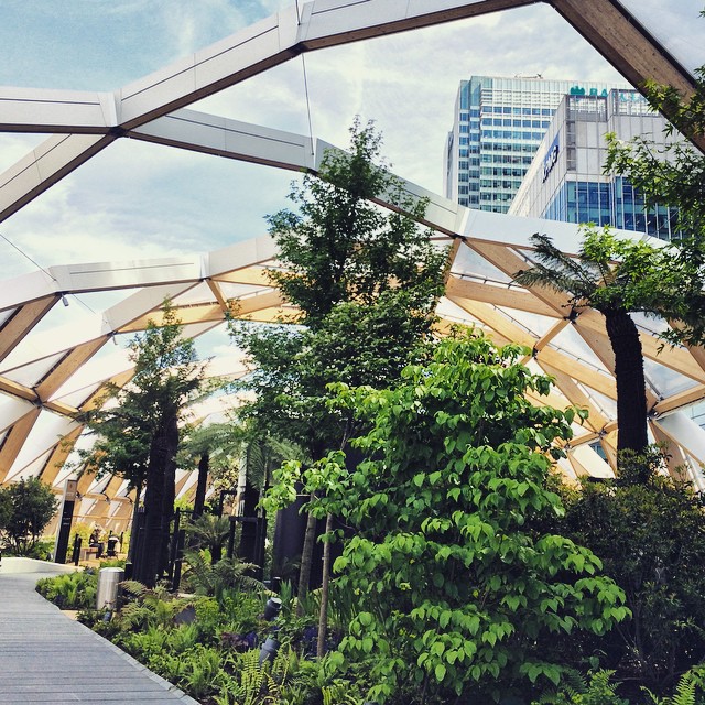 A new park for Canary Wharf