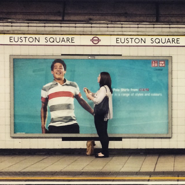 Chatting with strangers on the Underground