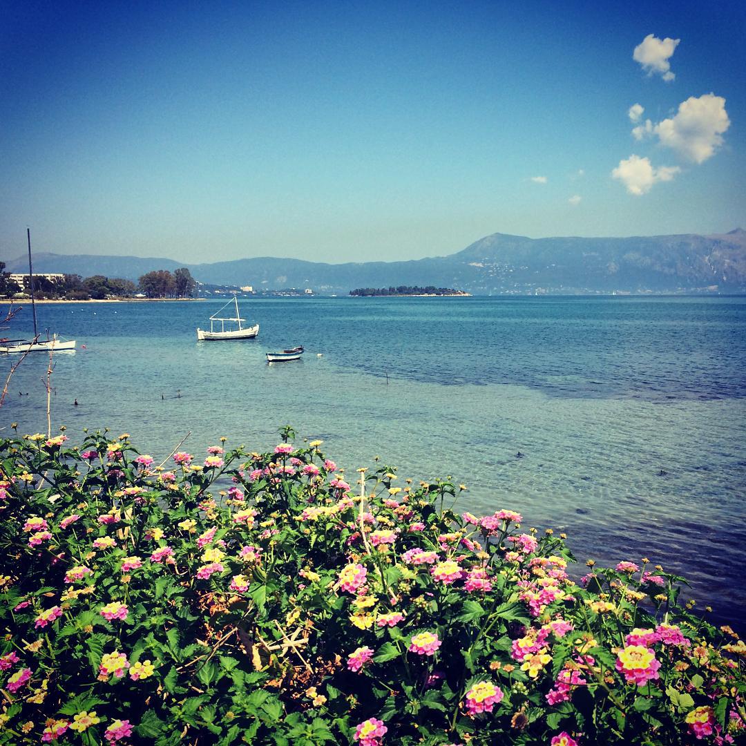 corfu greece seaside sea