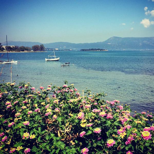 corfu greece seaside sea