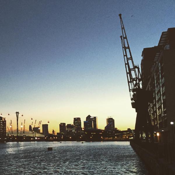 Evening at the docks