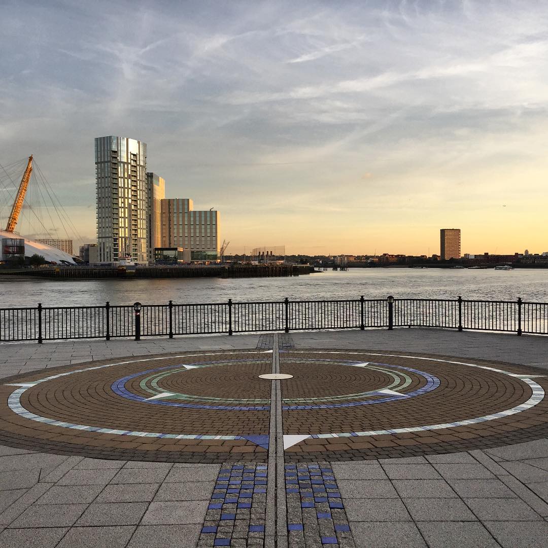 Astride the Greenwich Meridian