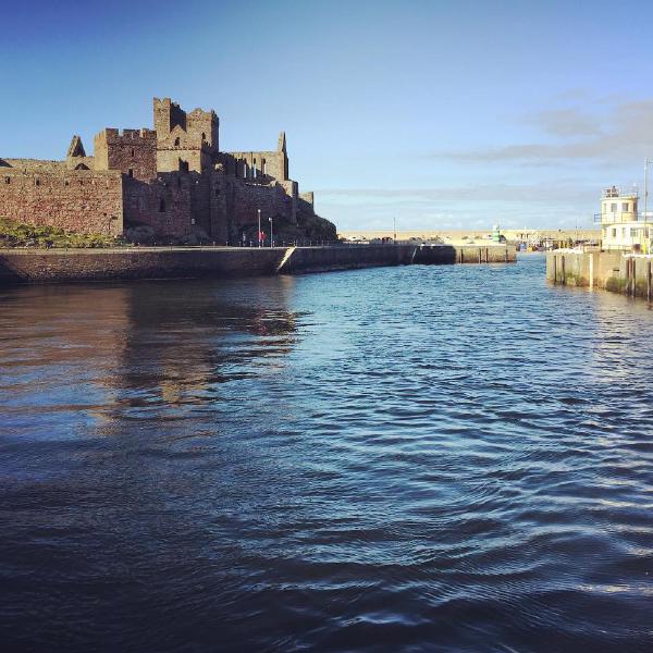 Reflections of Peel Castle