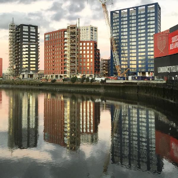 London City Island last night