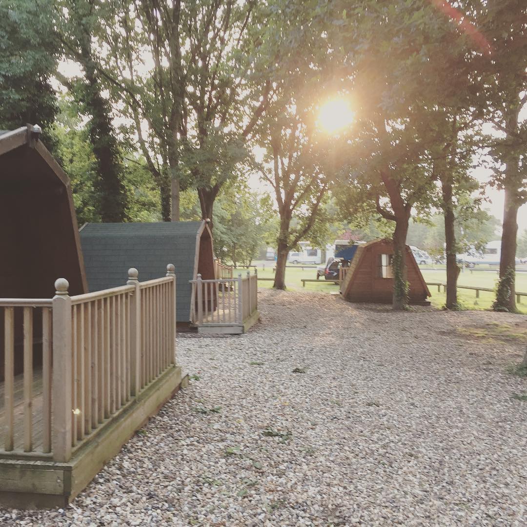 Glamping on the Essex border