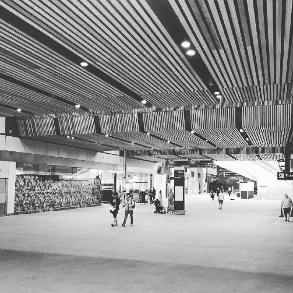 The new concourse at London Bridge Station