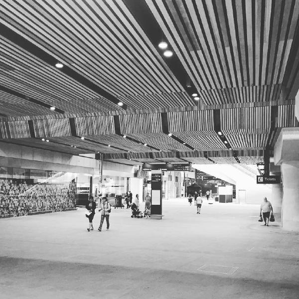 The new concourse at London Bridge Station