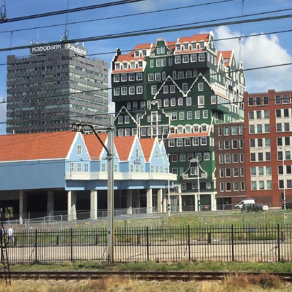 Vertical city in Zaandam