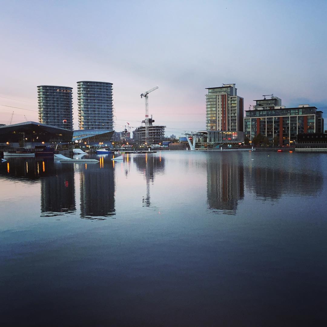 Reflections of the Royal Docks