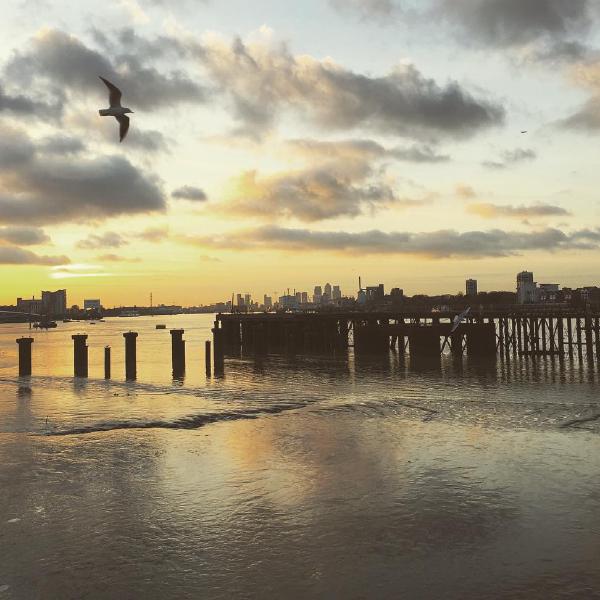 Sunset from Royal Woolwich Arsenal