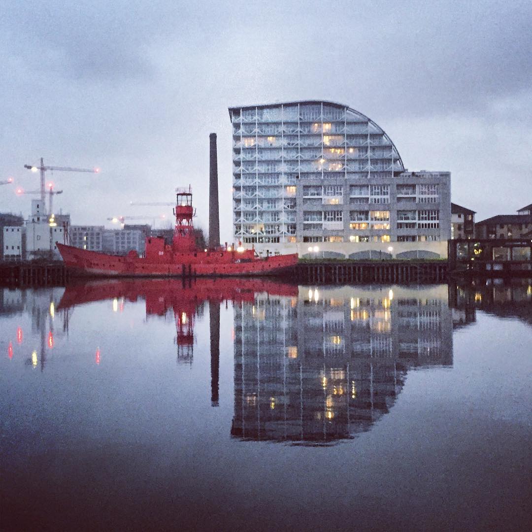 Lightship 93 in Royal Victoria Docks