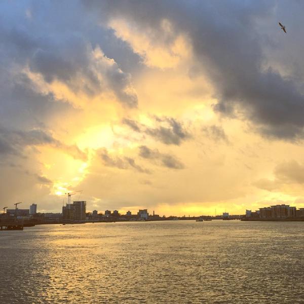 Sunset from Woolwich