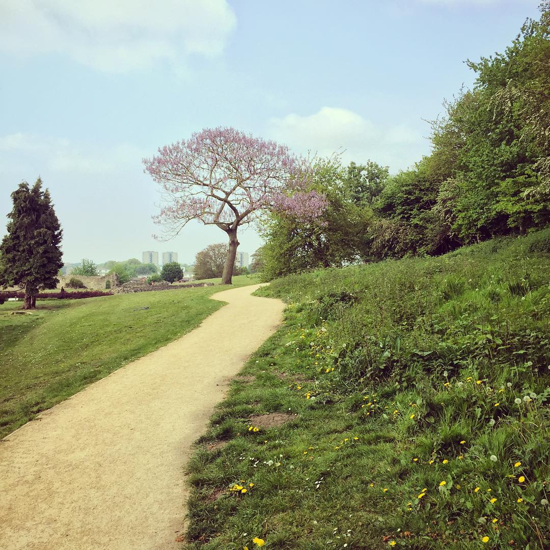 The path to Thamesmead