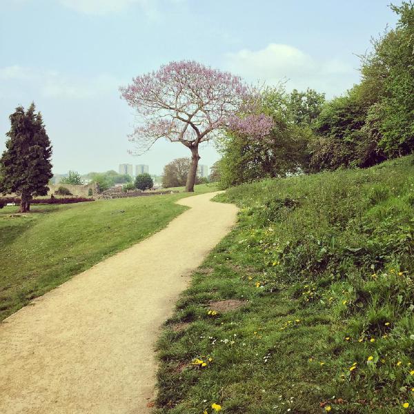 The path to Thamesmead