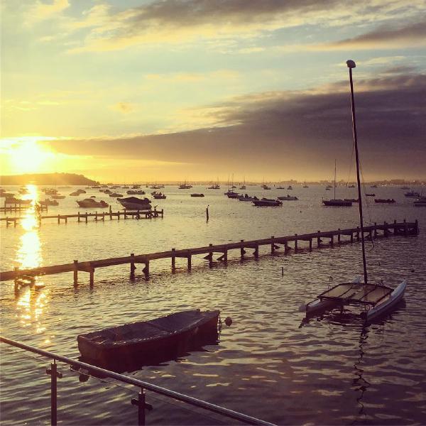 Poole Bay sunset