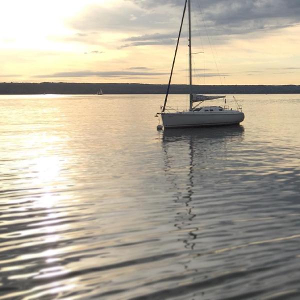 Yacht on Ammersee