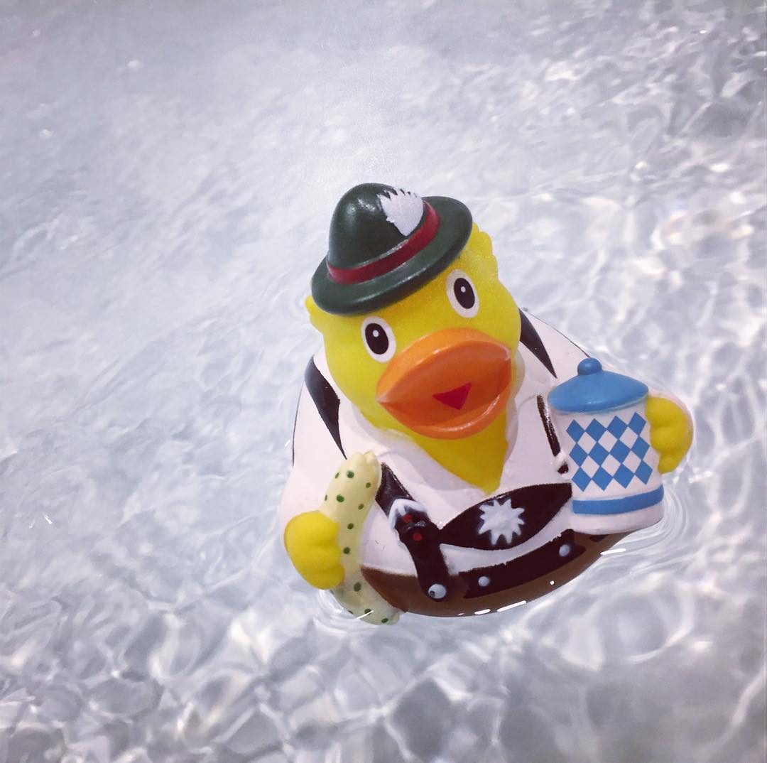 Bayerische rubber duck