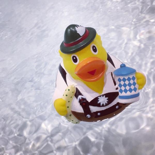 Bayerische rubber duck
