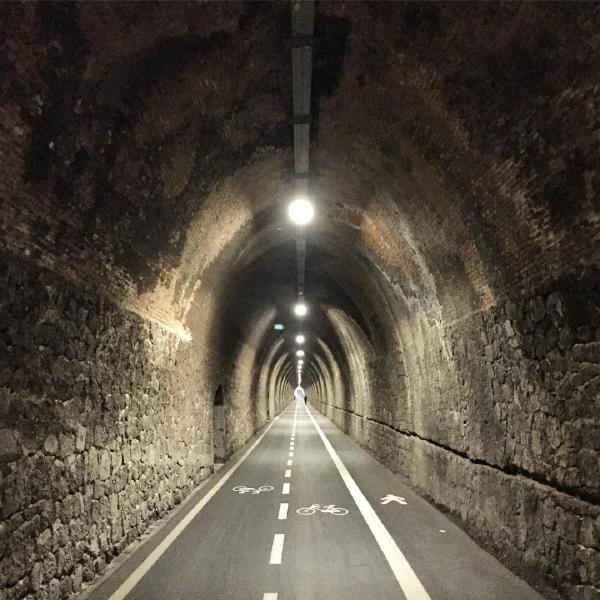 Cycling and pedestrian tunnel between Levanto and Bonassola