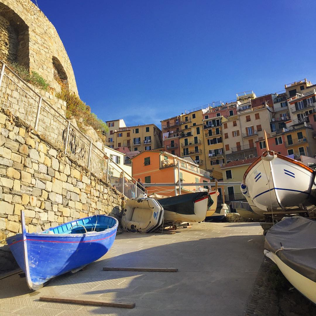 Manarola harbour