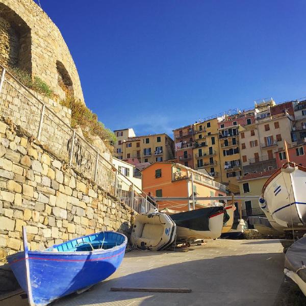 Manarola harbour