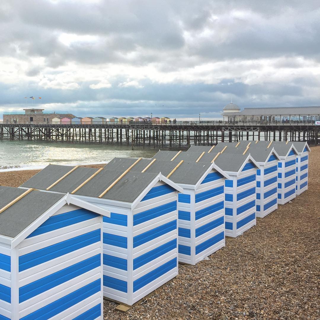 Hastings beach huts