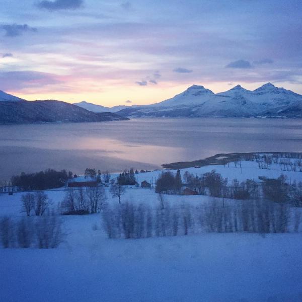 Balsfjord at dusk