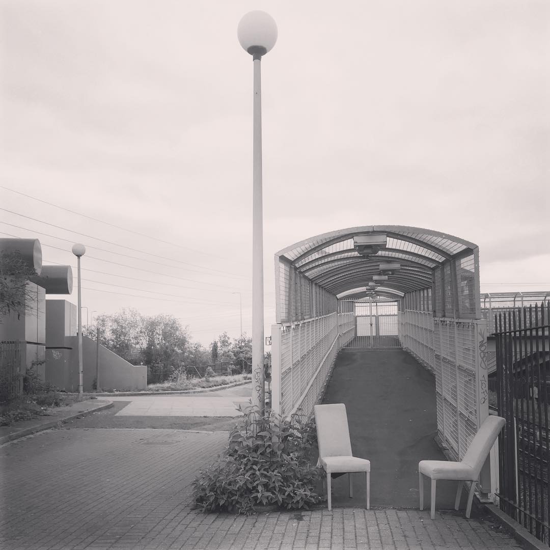 Abandoned furniture abandoned bridge