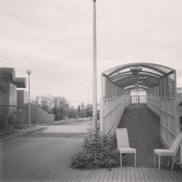 Abandoned furniture abandoned bridge