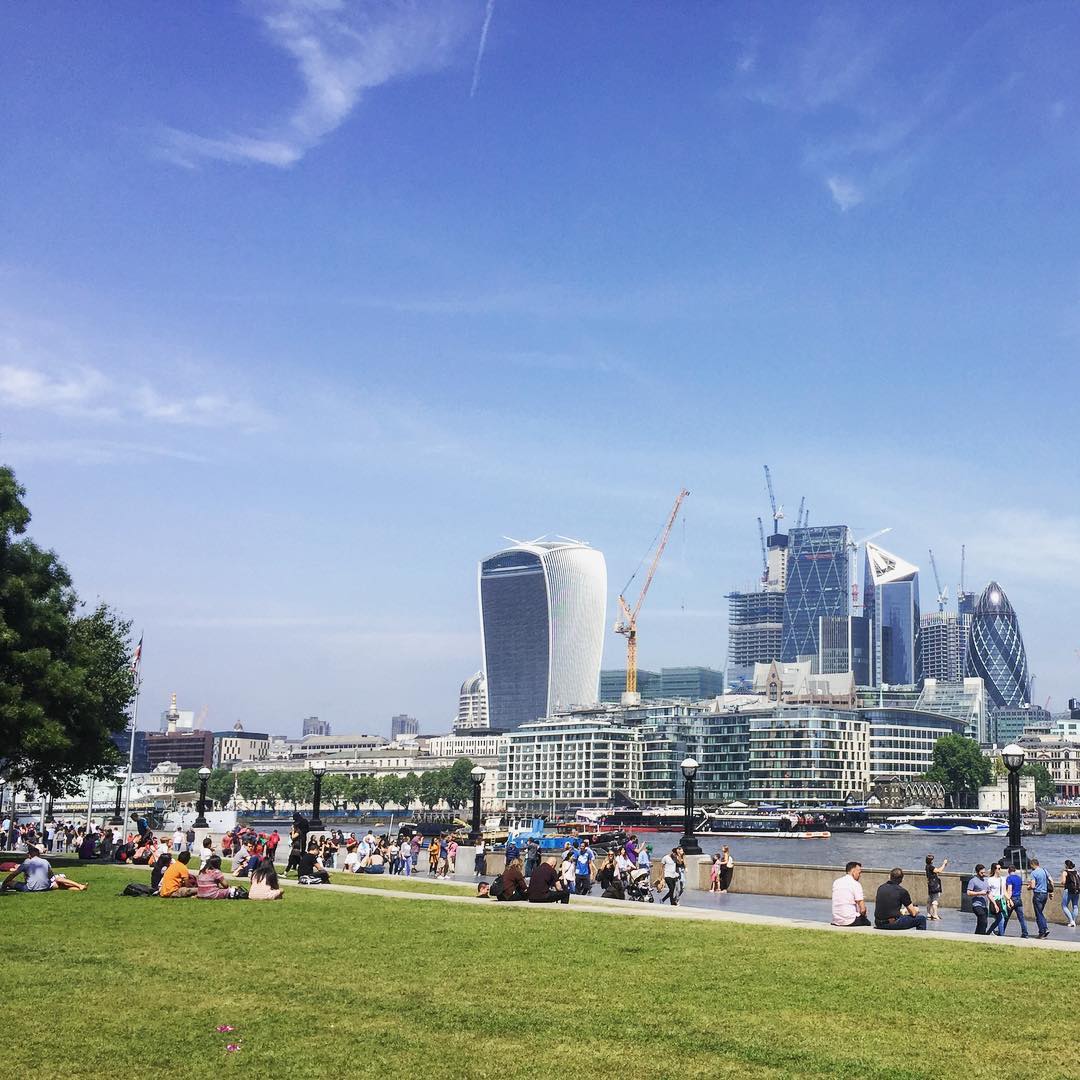 City of London skyline