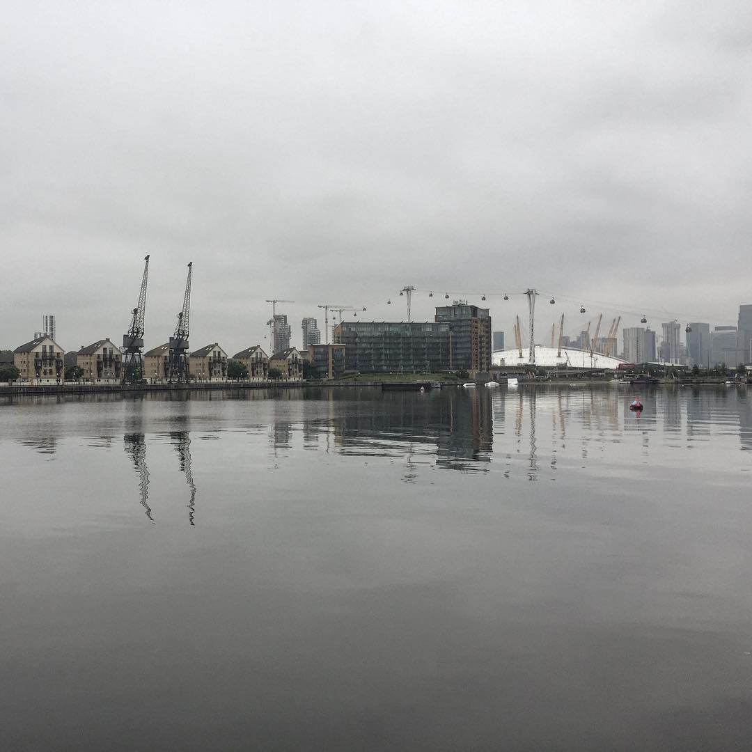 Reflections in Royal Victoria Dock