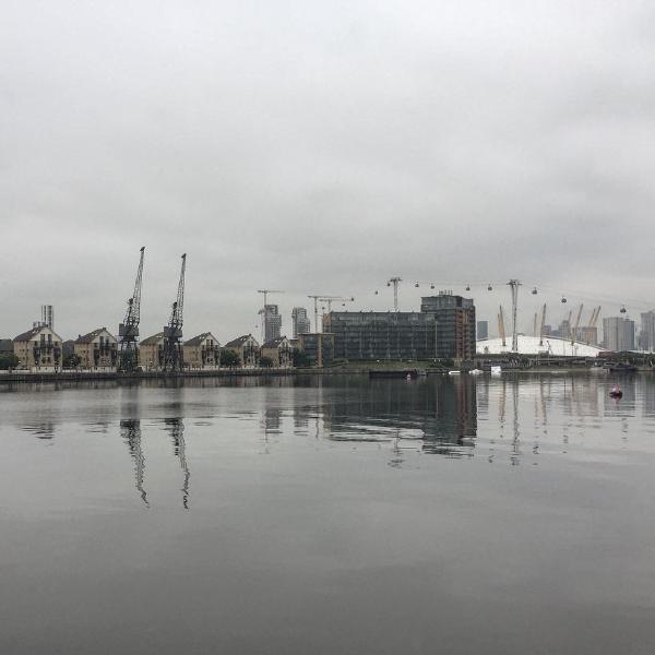 Reflections in Royal Victoria Dock