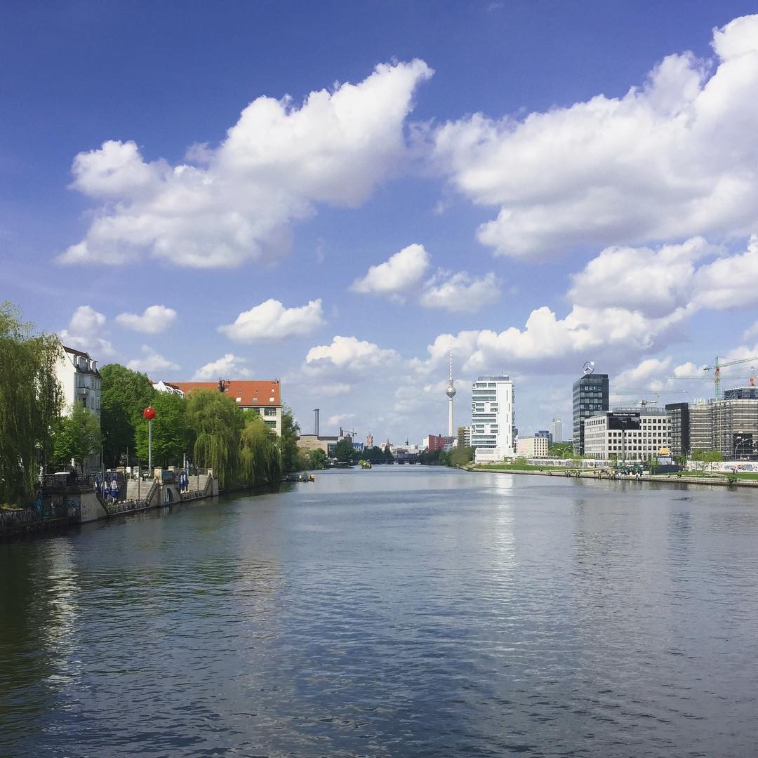 View from the Oberbaum Bridge