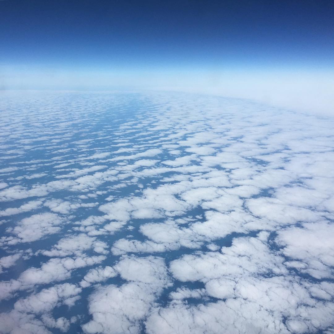 Birds eye view of the North Sea