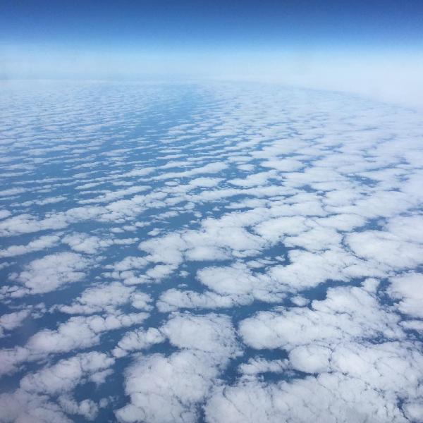 Birds eye view of the North Sea