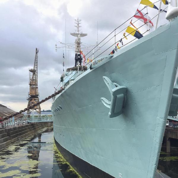 HMS Cavalier at Chatham Dockyard