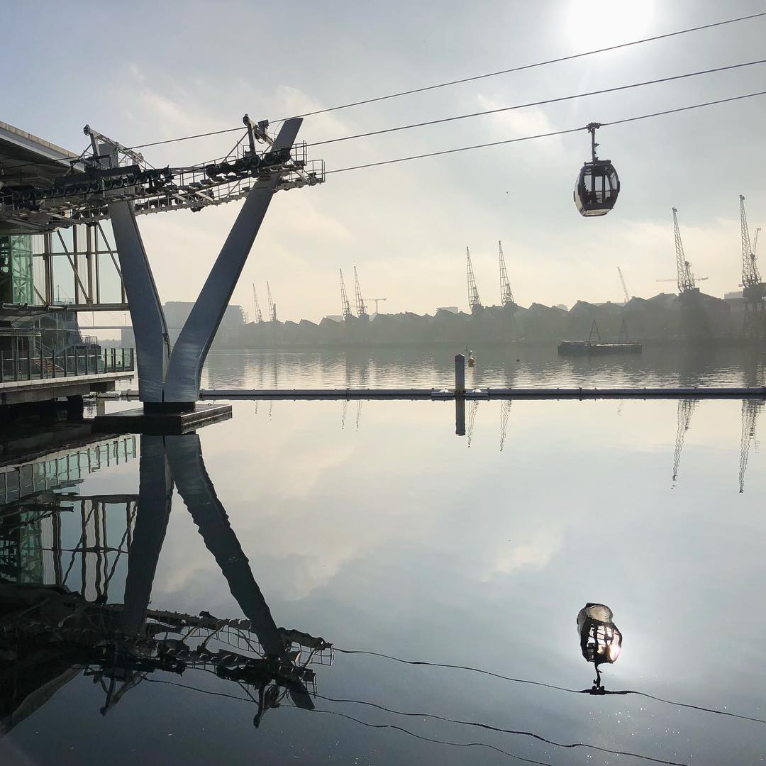 Taking flight from Royal Docks