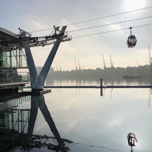 Taking flight from Royal Docks